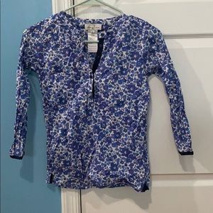 Girls size medium jacadi blouse